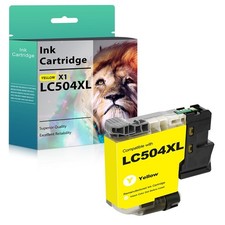Compatible Black Color Ink Cartridges fits for Brother LC504XL MFC-J1365DW Lot picture