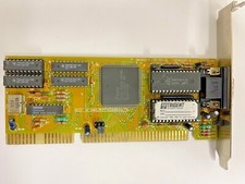 VINTAGE TRIDENT TVGA9000A 512K ISA VGA CARD 9016X2/4 HNG2YPTVGA06X4LT2 MXB107 picture