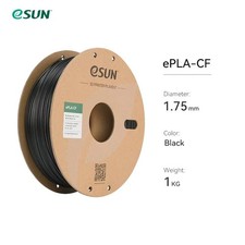 eSUN PLA-CF Carbon Fiber 3D Printer Filament 1.75mm 1KG for Bambu Lab picture