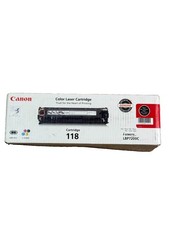 CANON Canon 118 Black Toner Cartridge imageCLASS MF8350C/8380C/8580C Genuine picture
