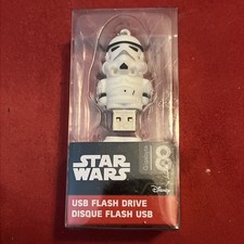 New Star Wars Storm Trooper Disney 8 GB USB Flash Drive Keychain NIB Dark Side picture