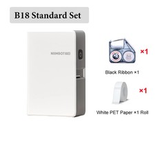 NIIMBOT N1/B18 Thermal Label Printer Wireless Bluetooth Cable Tag Maker picture