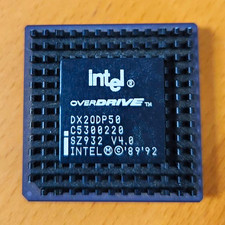 Intel OverDrive DX20DP50 486 CPU 50MHz  - used - untested  picture