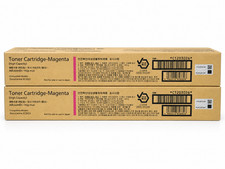 2x Genuine Fuji Xerox CT203026 Magenta Toner DocuCentre SC2022 FREE TRACKED POST picture