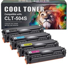 CLT-K504S CLT-504S Toner Cartridge for Samsung C1860FW C1810W 4-Pack picture