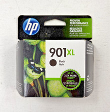New Genuine HP 901XL Black Ink Cartridge OfficeJet High Capacity Exp June 2018 picture