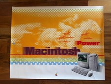 Apple Mac Power Mac Poster 27 x 34 NOT A REPRINT Vintage New Old Stock picture