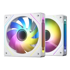 DARKROCK R120-2-Pack 120mm Reverse Installed Infinite Mirror Design PC Fan picture