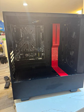 NZXT H510 ATX Gaming PC Case, GIGABYE B450M DS3H Am4 Micro ATX motherboard picture