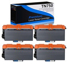 4PK TN750 TN720 Black Toner Cartridge For Brother MFC-8710DW HL-5450DW Printer picture