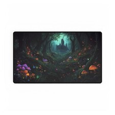 Mushroom Forest Desk Mat | Mouse Pad picture