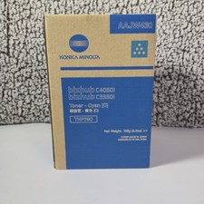 NEW Genuine Konica Minolta TNP79C AAJW430 Cyan Toner Cartridge Bizhub C3350i picture