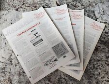 Vintage Timex Computer Club Newsletter ▪︎ Multiple Issues, Vol. 1 Nos. 2-5, 1983 picture