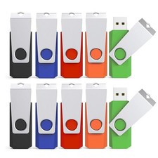 Kootion USB 3.0 32GB 10PCS Metal Anti-skid Style USB Flash Drive Pen Mixed Color picture