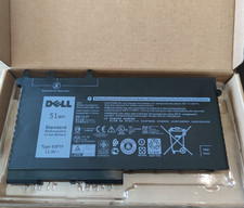 Genuine OEM 93FTF Battery For Dell Latitude 12 5280 5288 5480 5580 5590 51Wh picture