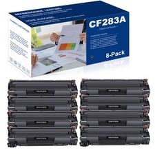 8 PACK CF283A Toner Compatible with HP LaserJet MFP M127a M127fn M125nw M225dw picture