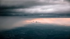 Landscape photography nature aerial view urban Custom Gaming Mat Desk picture
