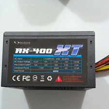 Raidmax RX-400XT 400W ATX Power Supply PSU Non-Modular SATA 20+4 Pin picture