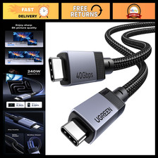 240W USB C Cable 40Gbps USB4.0 GEN3 8K 60Hz PD 3.1 for Thunderbolt, MacBook, iPh picture