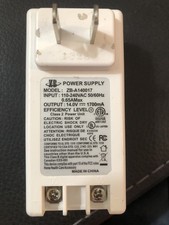 14 Volt Power Supply ZB-A140017 AC 14V 1700mA picture