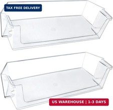2 Pack W11239961 W10900538 Door Shelf Bin Replacement - Fit for Whirlpool Refrig picture