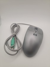 Vintage HP PS/2 Roller Ball Mouse- Silver picture