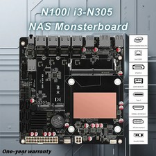 Intel N100/i3-N305 Nas Motherboard DDR5 2*M.2 NVMe 6*SATA3.0 ITX Motherboard picture
