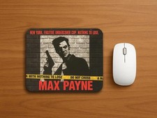 Max Payne Mouse Pad Retro Video Game Computer picture