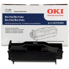 OKI Data 44574301 Black Imaging Drum Unit for B411/B431 picture
