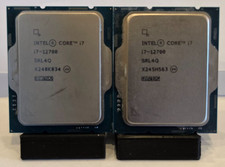 LOT of 2 Intel Core i7-12700 Processor CPU 4.9 GHz, 12 Cores, LGA 1700 SR4LQ picture