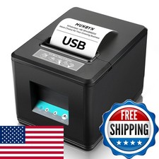 MUNBYN P098 80mm USB Thermal Receipt Printer with Auto Cutter picture