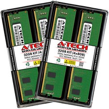 32GB 4x 8GB PC4-2400 RDIMM Supermicro X11SDW-14CN-TP13F+ Memory RAM picture