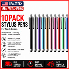 10Pack Stylus Pens For Touch Screen iPad iPhone Samsung Phone Tablet Universal picture
