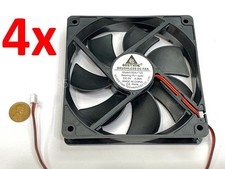 4 x  GDSTIME 5V 2Pin 12cm 120mm x 25mm GDA 1225 Axial Exhaust Cooling Fan picture