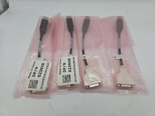 (LOT 4) NEW Amphenol Dell Display to DVI Video Dongle Adapter Cable DP/N 023NV picture