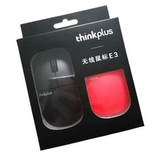 Lenovo Thinkplus E3 2400dpi 2.4G Wireless Mute Mouse Mice / Black Red Exchange picture