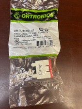 (qty 5) Ortronics Legrand OR-TJ5E00-42 Clarity TracJack, Cat5e RED picture