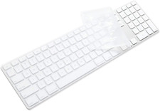 Proelife Keyboard Cover Skin for Apple Wired USB Keyboard with Numeric Keypad (A picture