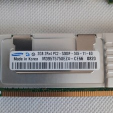 2GB SAMSUNG M395T5750EZ4-CE66 2RX4 PC2-5300F-555-11-E0 DDR2 picture