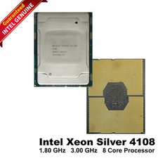 Lot 50 Intel Xeon Silver 4108 8-Core 1.8GHz 3.0GHz Turbo CPU SR3GJ 85W Processor picture