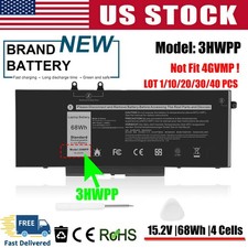 ✅LOT 1/30 3HWPP Battery for Dell Latitude 5501 5401 5511 5510 5411 5410 451-BCMN picture