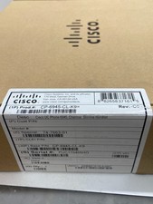 NEW Cisco CP-6945-CL-K9 UC Phone 6945 Charcoal Slimline Handset IP VoIP - NIB picture