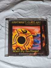 Hartman's Glass Art West By Southwest CD-ROM Stained Glass Patterns PC/Mac picture