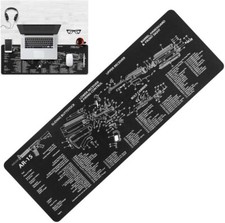 Extended Large High-Performance Anti-Fray Gaming Mouse Pad Computer Keyboard Mat picture