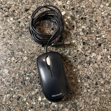 Microsoft Basic Optical Mouse V 2.0 Model 1113 USB Wired Black  picture