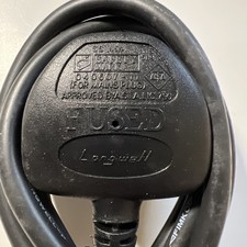 Longwell AC Power Cord BS1363 to C13 England UK with 10A Fuse picture
