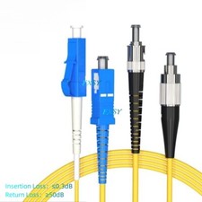 20-100m SC to SC LC FC ST UPC Single Mode OS2 Simplex Fiber Optic Patch Cord picture