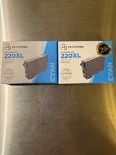 LD 2PK Epson T220XL120 220XL High Yield Cyan Ink Cartridges for XP-320 XP-420 picture