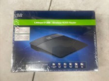 Cisco ,Linksys E1200 300 Mbps 4-Port 10/100 Wireless N Router New Sealed  picture