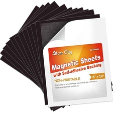 12 Strong Flexible Self Adhesive Magnetic Sheet 8X10 20Mil for Photo Album Craft picture